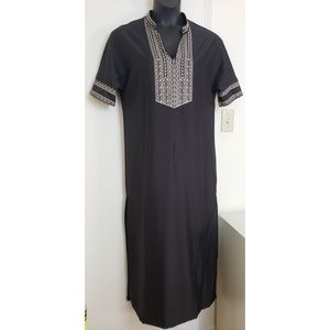 Ethnic Black Tunic Style Dress